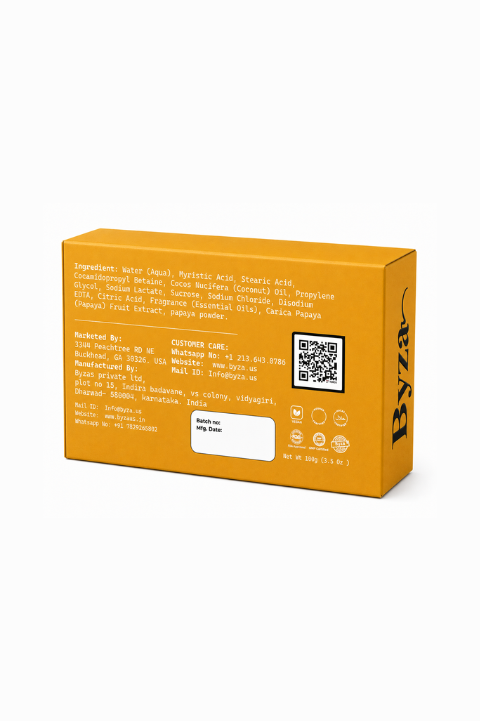Byzas Papaya Brightening Soap