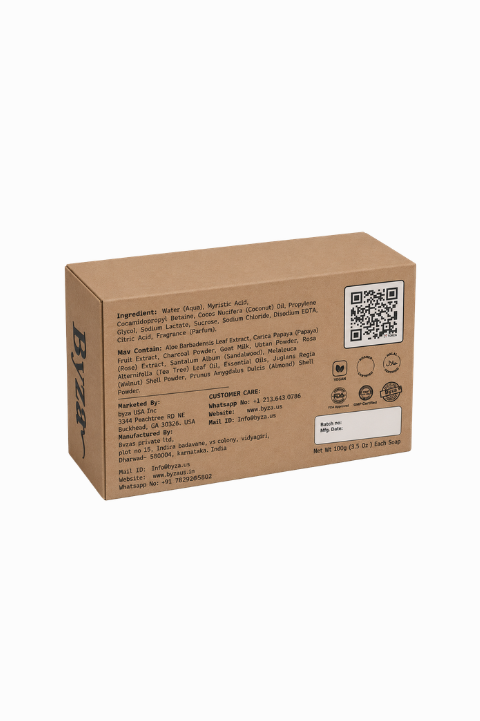 Byzas Natural Soap Collection – Pack of 5